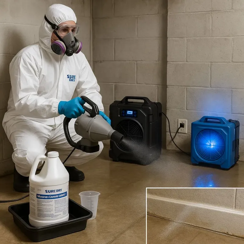 Sanitization and Odor Removal process in Towanda, PA