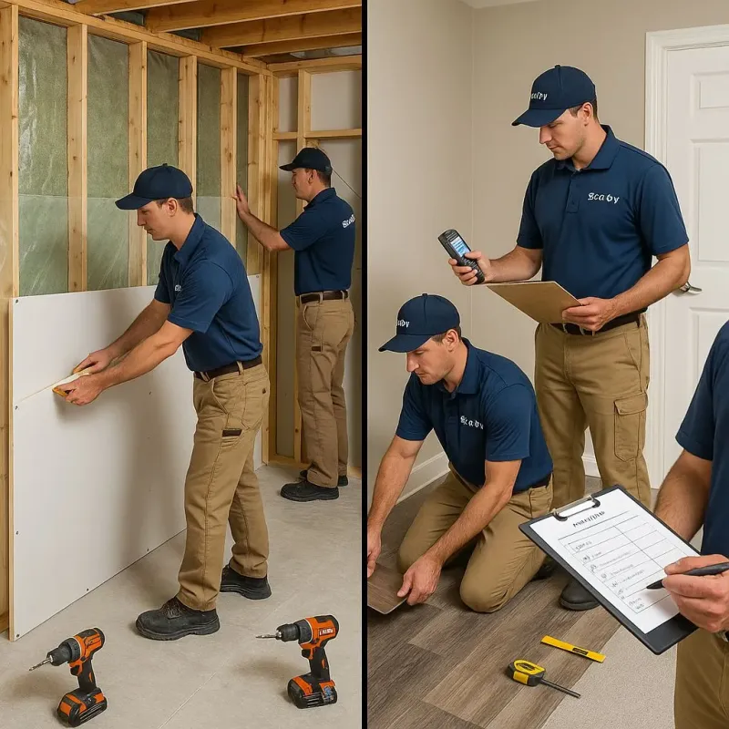 Repairs and Reconstruction process in Towanda, PA