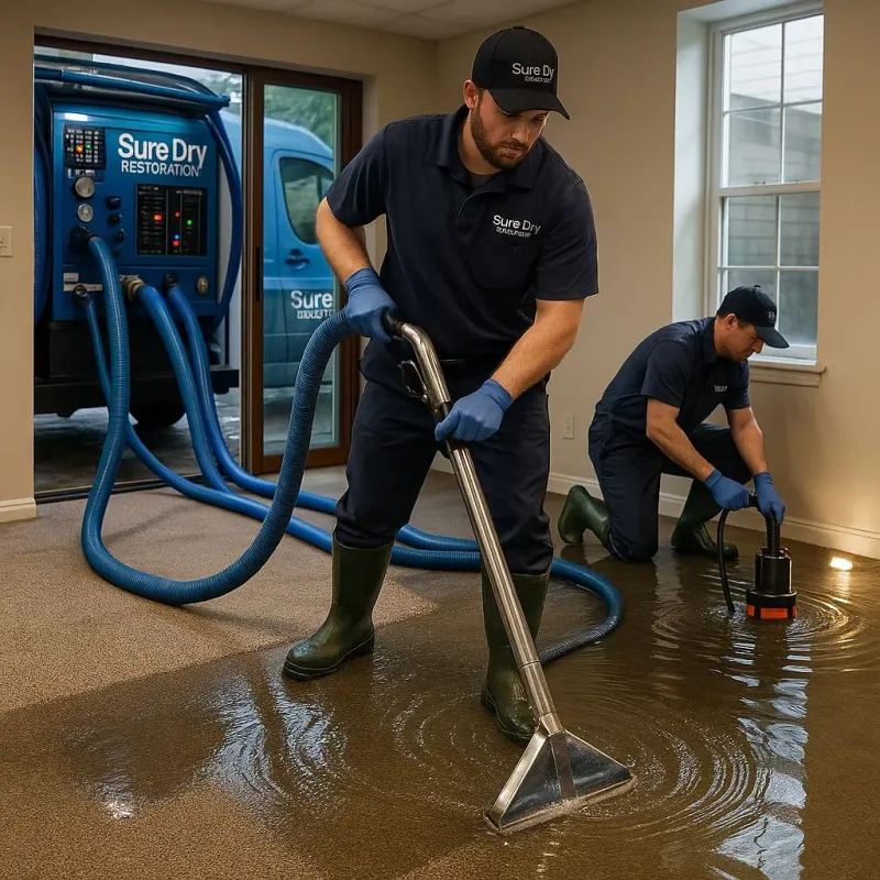 Water Extraction and Removal process in Towanda, PA